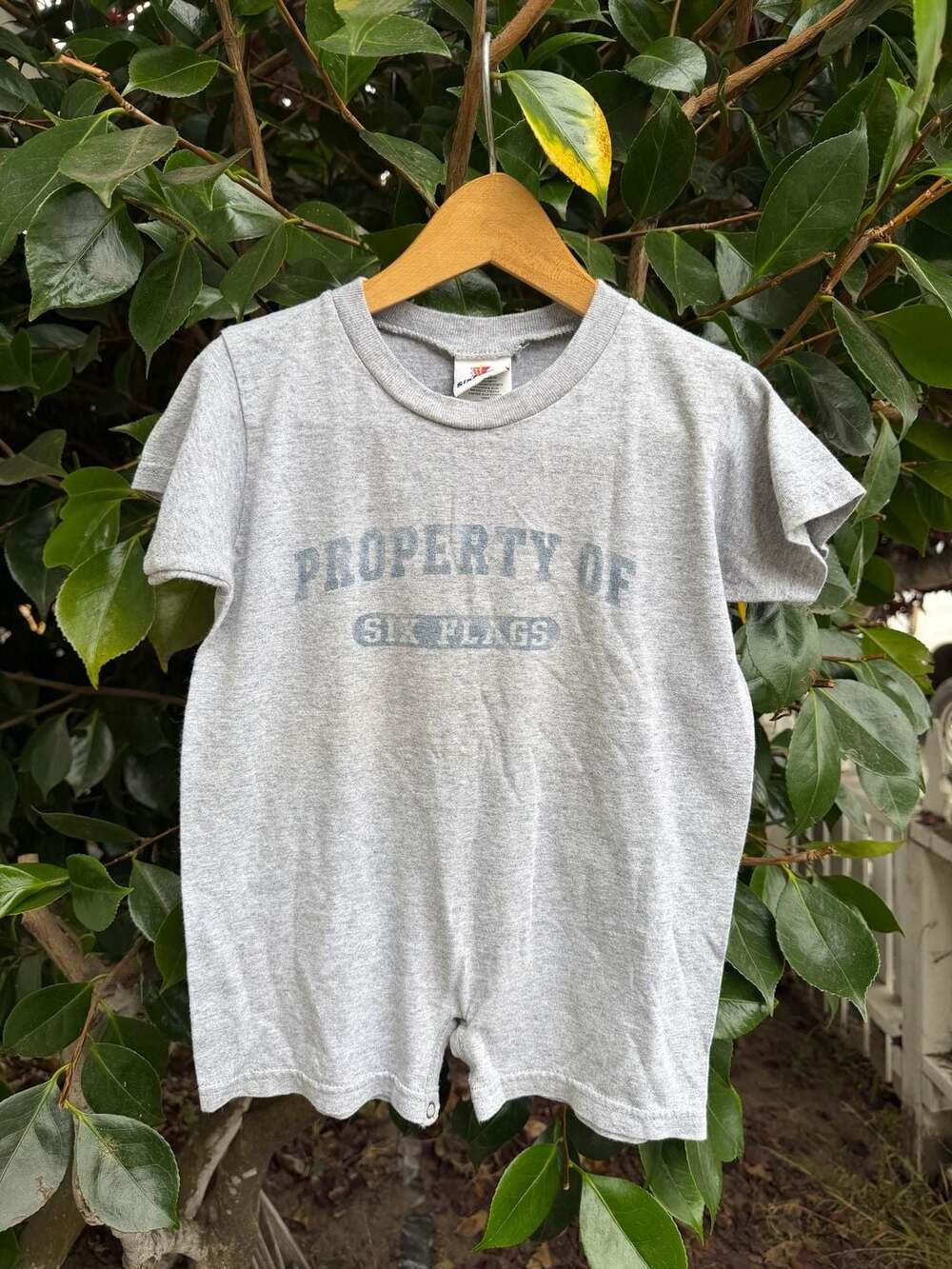 Vintage Six Flags Baby Romper
